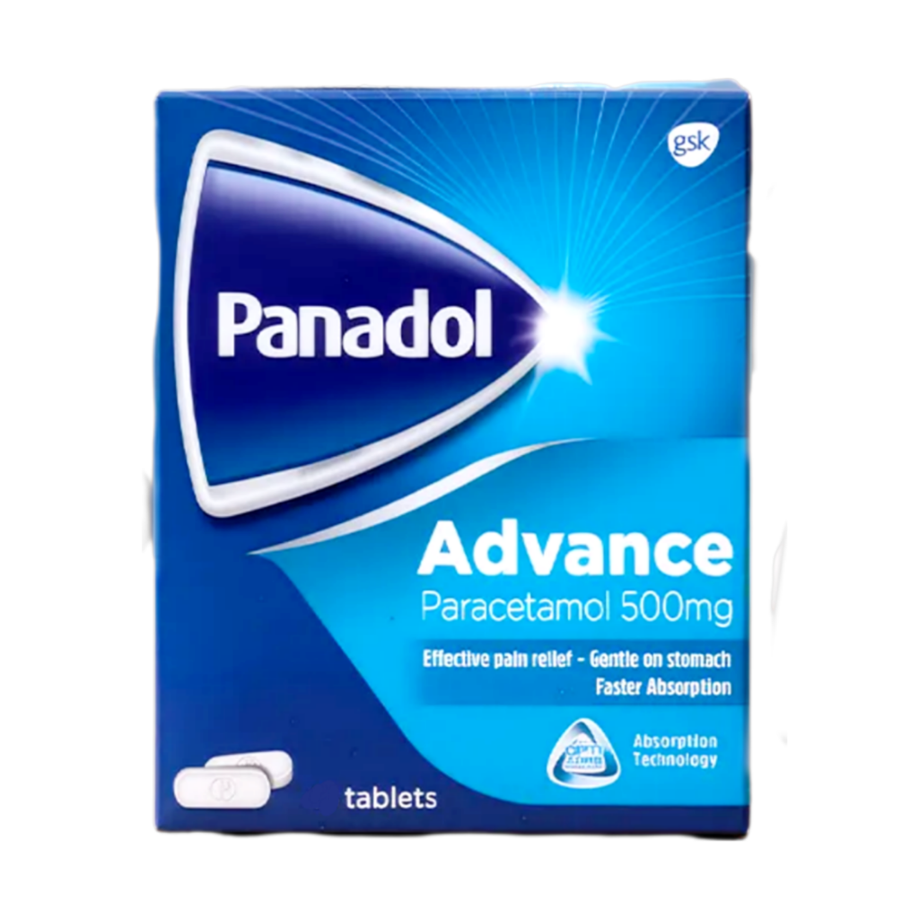 قرص ضد درد پاراستامول پانادول Panadol Advance Parasetamol 500mg (24 عددی)_6a4f81311619b.png قرص ضد درد پاراستامول پانادول Panadol Advance Parasetamol 500mg (24 عددی) - Image 1