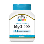قرص منیزیم اکساید و کلسیم کربونات 21 سنتری 21st Century Mgo 400 (90 عددی)