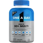 قرص مولتی ویتامین آقایان بالای 50 سال بایر Bayer One A Day Men +50 Multi vitamin (200 عددی)