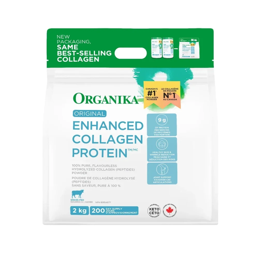 پودر ارتقا یافته کلاژن و پروتئین ارگانیکا ORGANIKA Enhanced Collagen Protein (2000 گرم)_6a858e9991c4a.webp پودر ارتقا یافته کلاژن و پروتئین ارگانیکا ORGANIKA Enhanced Collagen Protein (2000 گرم) - تصویر 1