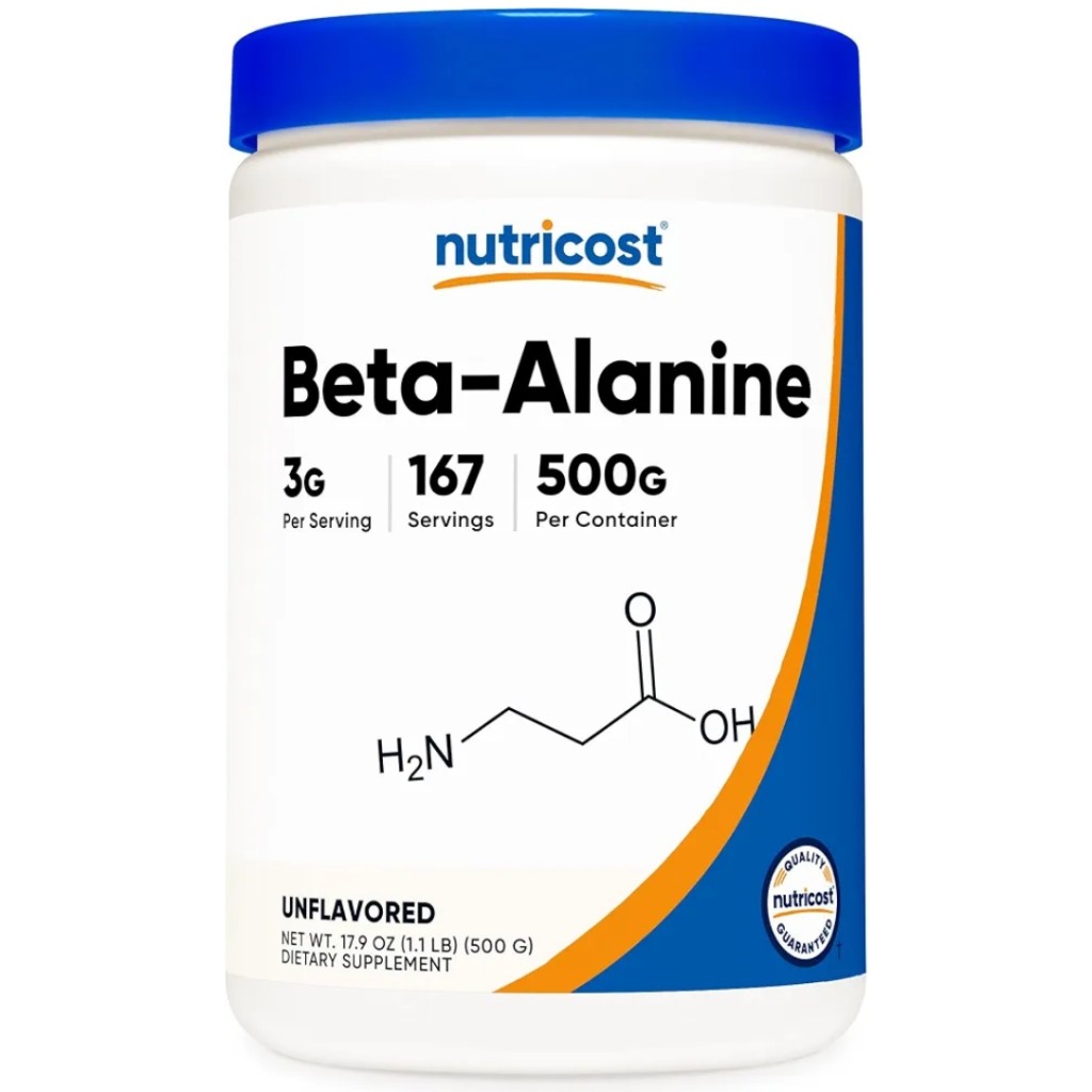 پودر تقویت عضلات بتا آلانین ناتریکاست Nutricost Beta-Alanine Powder (500 گرم)_6a88319b3255b.jpeg پودر تقویت عضلات بتا آلانین ناتریکاست Nutricost Beta-Alanine Powder (500 گرم) - تصویر 1