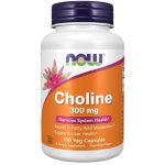 کپسول گیاهی سلامت بدن کولین ناو فودز NOW Foods Choline 300mg (100 عددی)