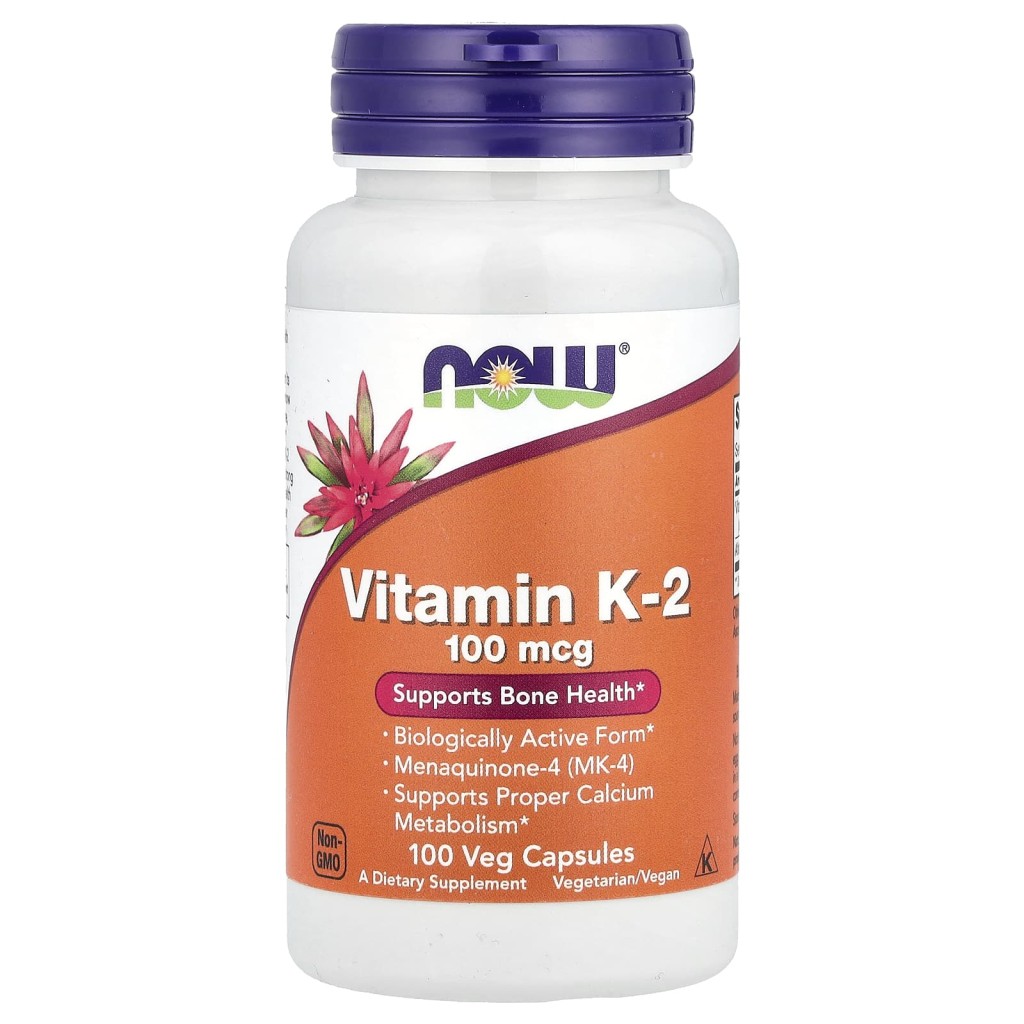 کپسول گیاهی ویتامین کا 2 ناو فودز NOW Foods K2 100mcg (100 عددی)_6a7ef72e7acaa.jpeg کپسول گیاهی ویتامین کا 2 ناو فودز NOW Foods K2 100mcg (100 عددی) - تصویر 1