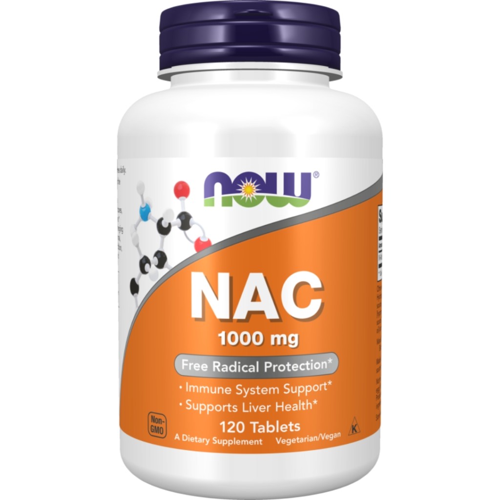قرص استیل سیستین ناو فودز NOW Foods NAC N-Acetyl-L-Cysteine 1000mg (120 عددی)_6aba510473163.jpeg قرص استیل سیستین ناو فودز NOW Foods NAC N-Acetyl-L-Cysteine 1000mg (120 عددی) - تصویر 1