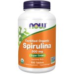 قرص جلبک اسپیرولینا ناو فودز NOW Foods Spirulina 500mg (500 عددی)