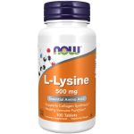قرص سلامت پوست ال-لیزین ناو فودز NOW Foods L-Lysine 500mg (100 عددی)