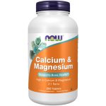 قرص کلسیم منیزیم ناو فودز NOW Foods Calcium & Magnesium (250 عددی)