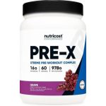 پودر انرژی پیشرفته قبل از تمرین ناتریکاست Nutricost Pre-X Workout Advanced Energy Powder (978 گرم)