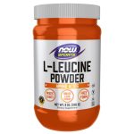 پودر تقویت عضلات ال-لوسین ناو اسپرت NOW Sports L-Leucine 5000mg (255 گرم)