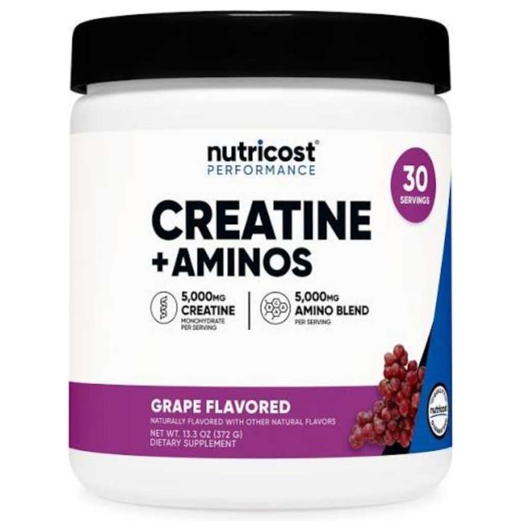 پودر کراتین + آمینو ناتریکاست Nutricost Creatine + Amino Powder 5000mg (372 گرمی)_6aa3e4300d058.jpeg پودر کراتین + آمینو ناتریکاست Nutricost Creatine + Amino Powder 5000mg (372 گرمی) - تصویر 1