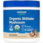 پودر گیاهی قارچ تقویت سیستم ایمنی بدن شیتاکه ناتریکاست Nutricost Organic Shiitake Mushroom Powder (113 گرم)