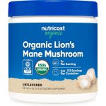 پودر گیاهی قارچ تقویت سیستم ایمنی بدن ناتریکاست Nutricost Organic Lion's Mane Mushroom Powder (113 گرم)