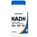 کپسول افزایش انرژی ان ای دی اچ ناتریکاست Nutricost NADH 10mg (120 عددی)
