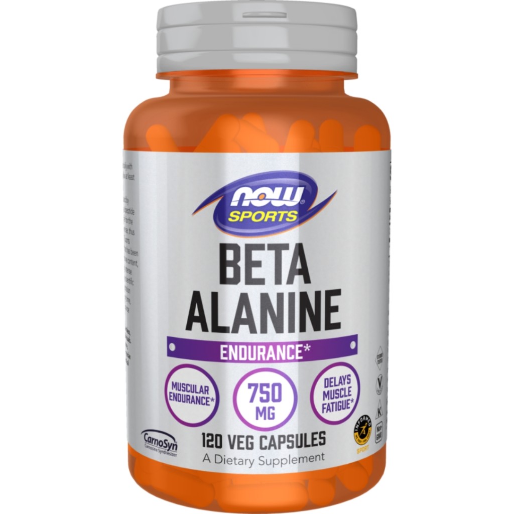 کپسول تقویت عضلات بتا آلانین ناو اسپرت NOW Sports Beta-Alanine 750mg (120 عددی)_6aa6840e12a9e.jpeg کپسول تقویت عضلات بتا آلانین ناو اسپرت NOW Sports Beta-Alanine 750mg (120 عددی) - Image 1