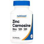 کپسول زینک کارنوزین ناتریکاست Nutricost Zinc Carnosine 86mg (120 عددی)