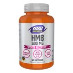 کپسول عضله ساز آمینو اسید اچ ام بی ناو اسپورت NOW Sports HMB 500mg (120 عددی)