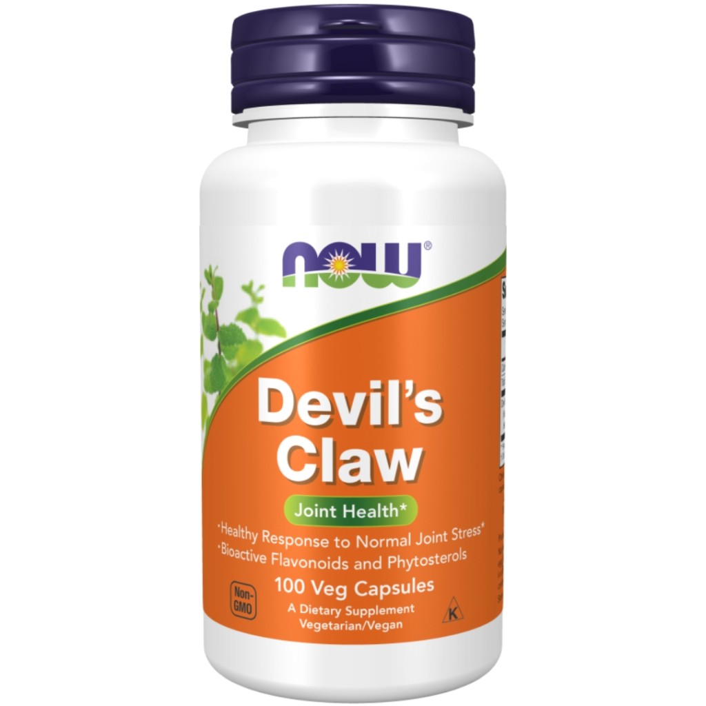 کپسول گیاهی تقویت مفاصل پنجه شیطان ناو فودز NOW Foods Devils Claw (100 عددی)_6a96b212080a5.jpeg کپسول گیاهی تقویت مفاصل پنجه شیطان ناو فودز NOW Foods Devils Claw (100 عددی) - تصویر 1