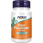 کپسول گیاهی زینک پیکولینات ناو فودز NOW Foods Zinc Picolinate 50mg (60 عددی)