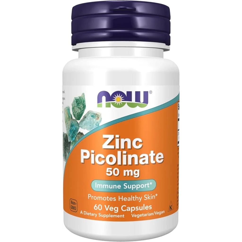 کپسول گیاهی زینک پیکولینات ناو فودز NOW Foods Zinc Picolinate 50mg (60 عددی)_6ab7ae5a17bd0.jpeg کپسول گیاهی زینک پیکولینات ناو فودز NOW Foods Zinc Picolinate 50mg (60 عددی) - تصویر 1