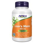 کپسول گیاهی قارچ یال شیر تقویت سیستم ایمنی بدن ناو فودز NOW Foods Lion's Mane Mushroom 500mg (60 عددی)