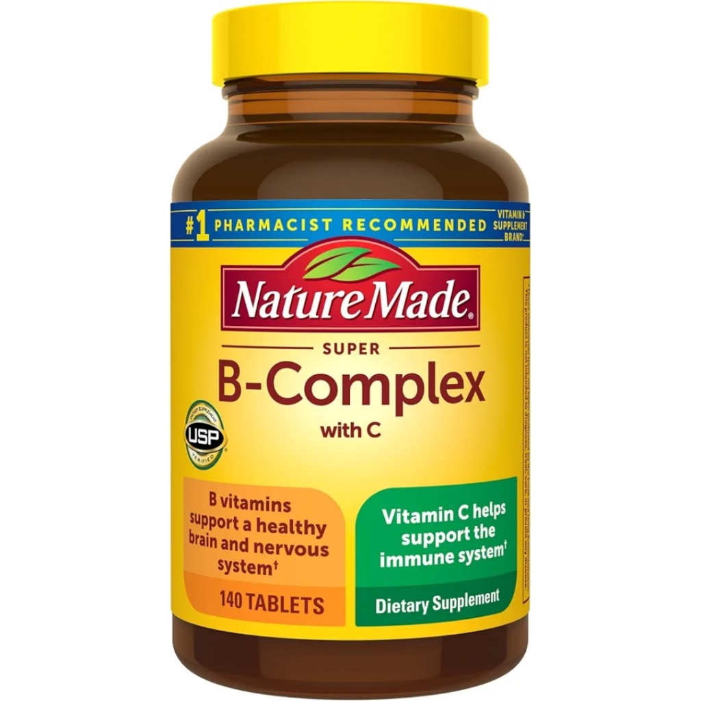 سافت ژل ب کمپلکس نیچرمید Nature Made B-Complex (140 عددی)_6ac233b537a82.jpeg سافت ژل ب کمپلکس نیچرمید Nature Made B-Complex (140 عددی) - تصویر 1