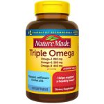 سافت ژل تریپل امگا 3 6 9 نیچرمید Nature Made Triple Omega (170 عددی)
