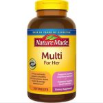 قرص مولتی ویتامین بانوان نیچرمید Nature Made Multivitamin For Her (300 عددی)