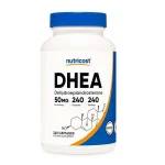 کپسول دهیدروپیاندروسترون ناتریکاست Nutricost DHEA 50mg (240 عددی)