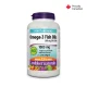 سافت ژل امگا Webber Naturals Omega 3 1000mg وبر نچرالرز (210 عددی)_6811e440462d8.webp