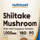 قارچ شیتاکه ارگانیک 1000 میلی گرم Nutricost Organic Shiitake Mushroom Capsules 1000mg, 90 Servings_681075d126045.webp