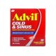 قرص سرماخوردگی ادویل Advil Cold & Sinus Caplets 200mg (20 عددی)_6819d3e420a26.jpeg