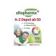 قرص مولتی ویتامین آلتافارما A-Z Depot ab 50 (100 عددی)_6815dd5c17b90.jpeg