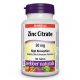 کپسول زینک سیترات Webber Naturals Zinc Citrate 50mg High Absorption وبر نچرالز (180 عددی)_6825a58467abf.jpeg